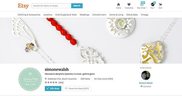 Closing Etsy - but still open for business! - Simone Walsh Jewellery