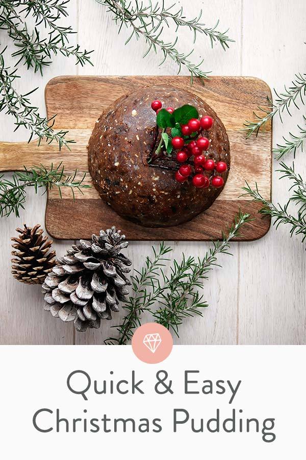 Quick & Easy Christmas Pudding Recipe - Simone Walsh Jewellery