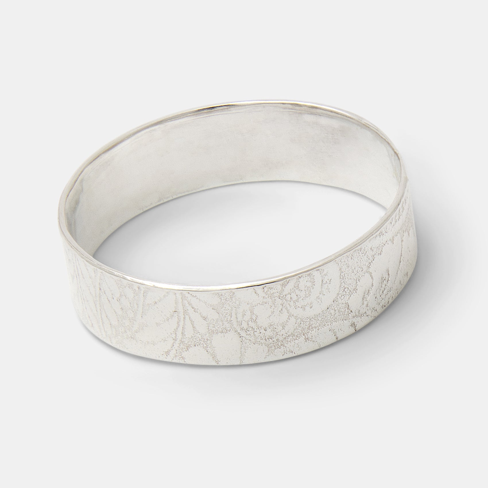 Paisley Sterling Silver Band Ring - Simone Walsh Jewellery Australia