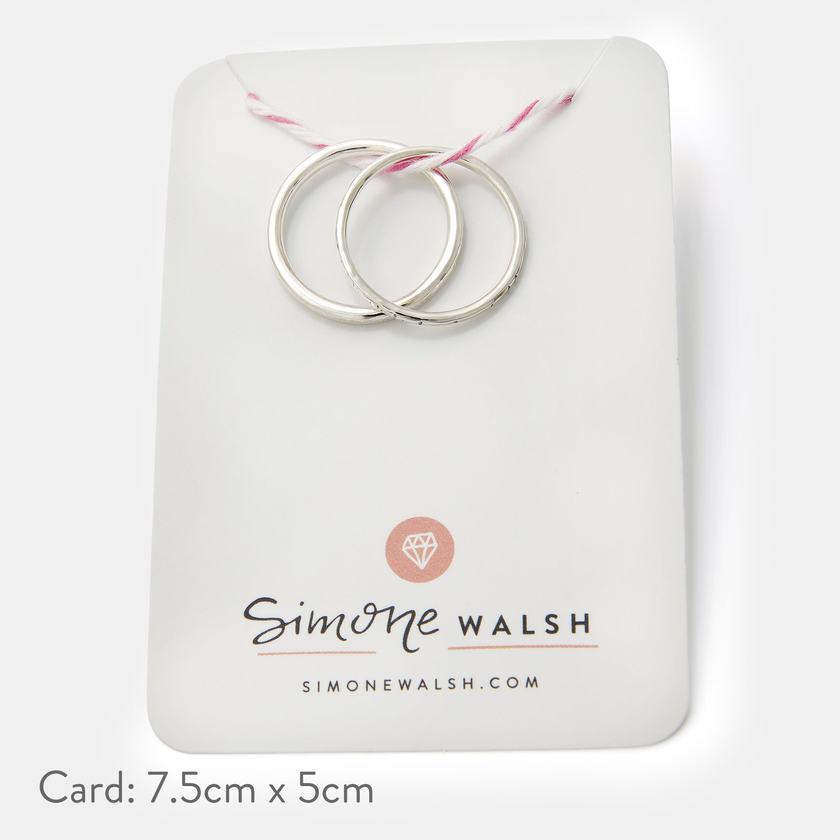 Textured Sterling Silver Stacking Rings Set