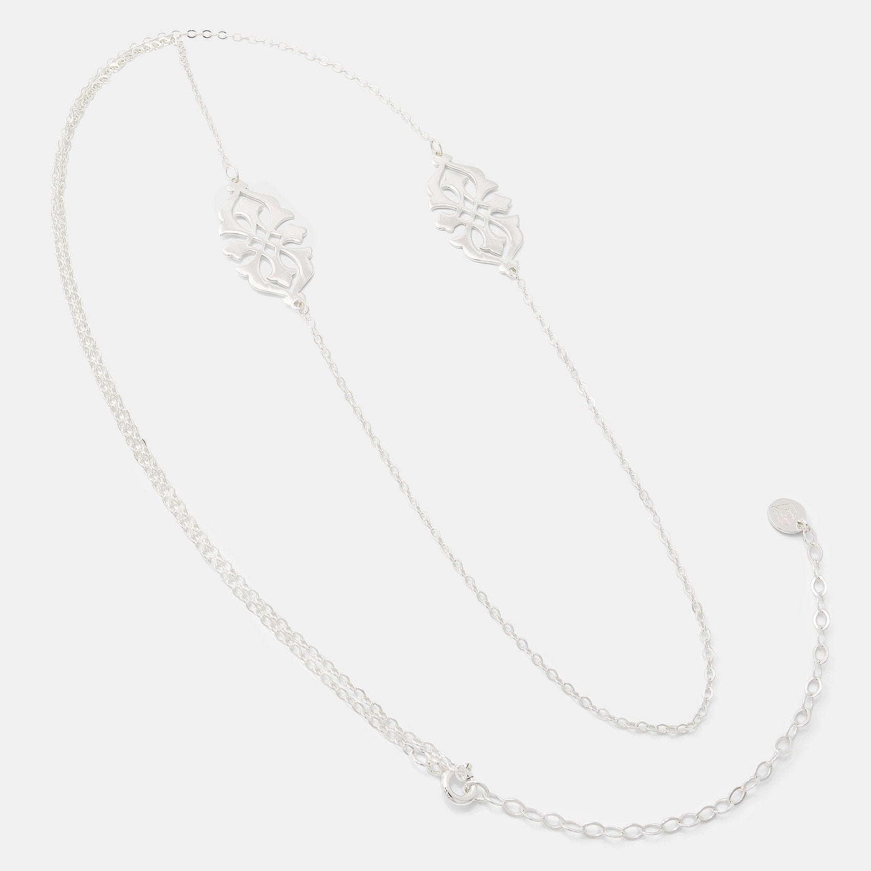 Arabesque long necklace - Simone Walsh Jewellery Australia
