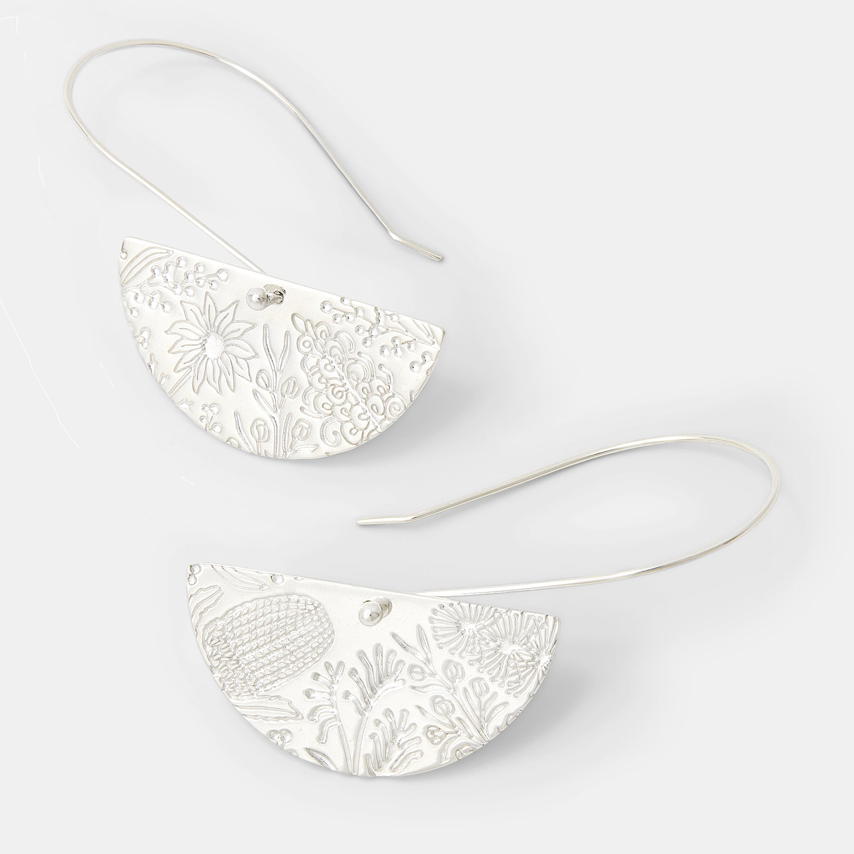 Silver statement earrings on sale australia