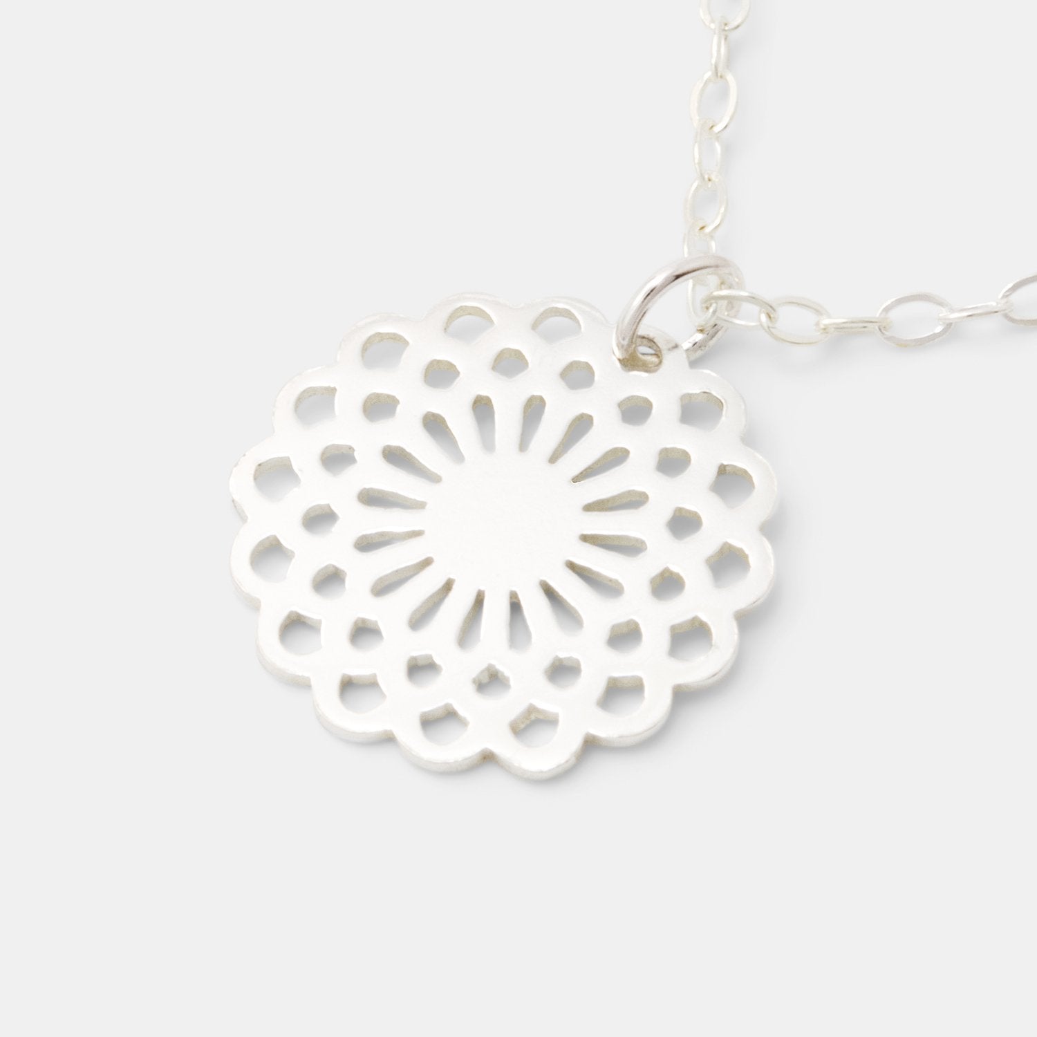 Dahlia pendant - Simone Walsh Jewellery Australia