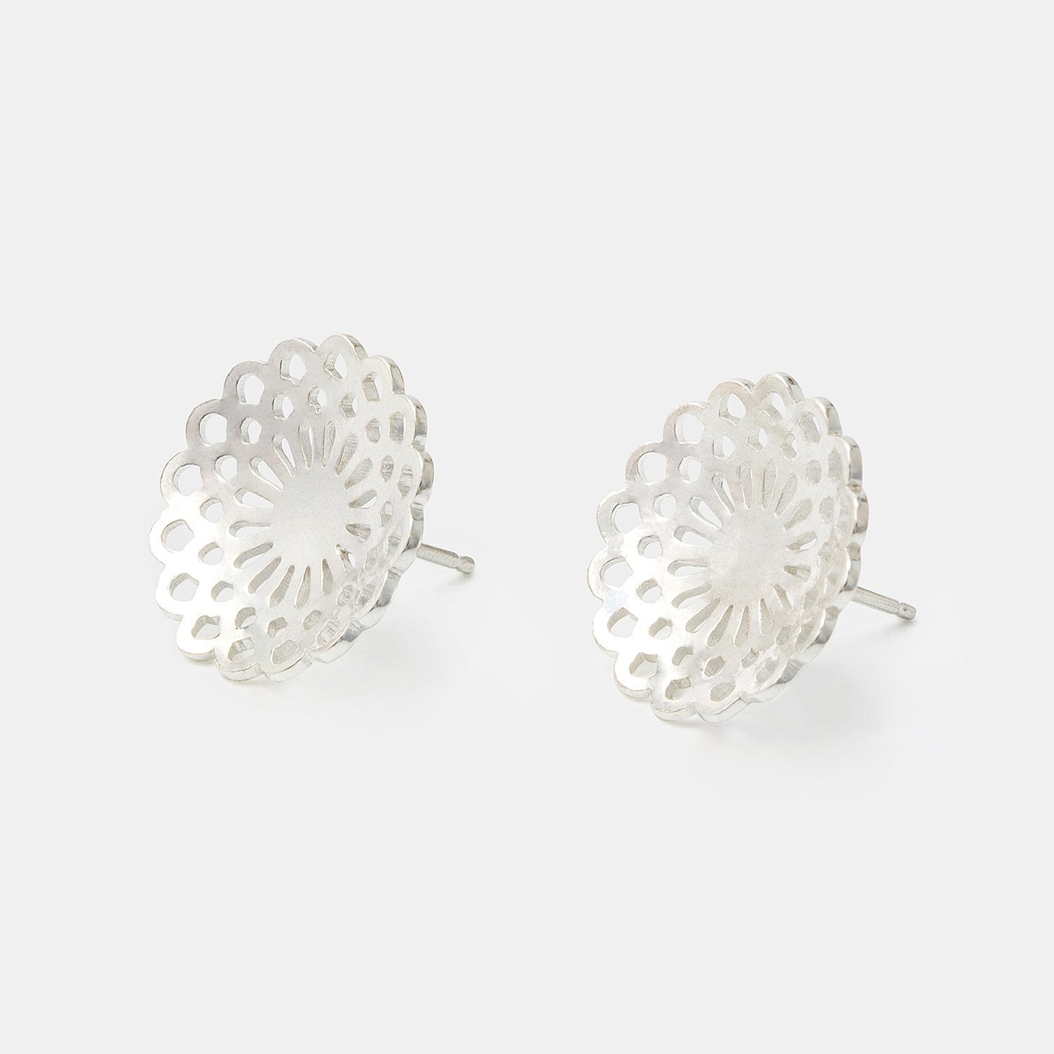 Dahlia stud earrings - Simone Walsh Jewellery Australia