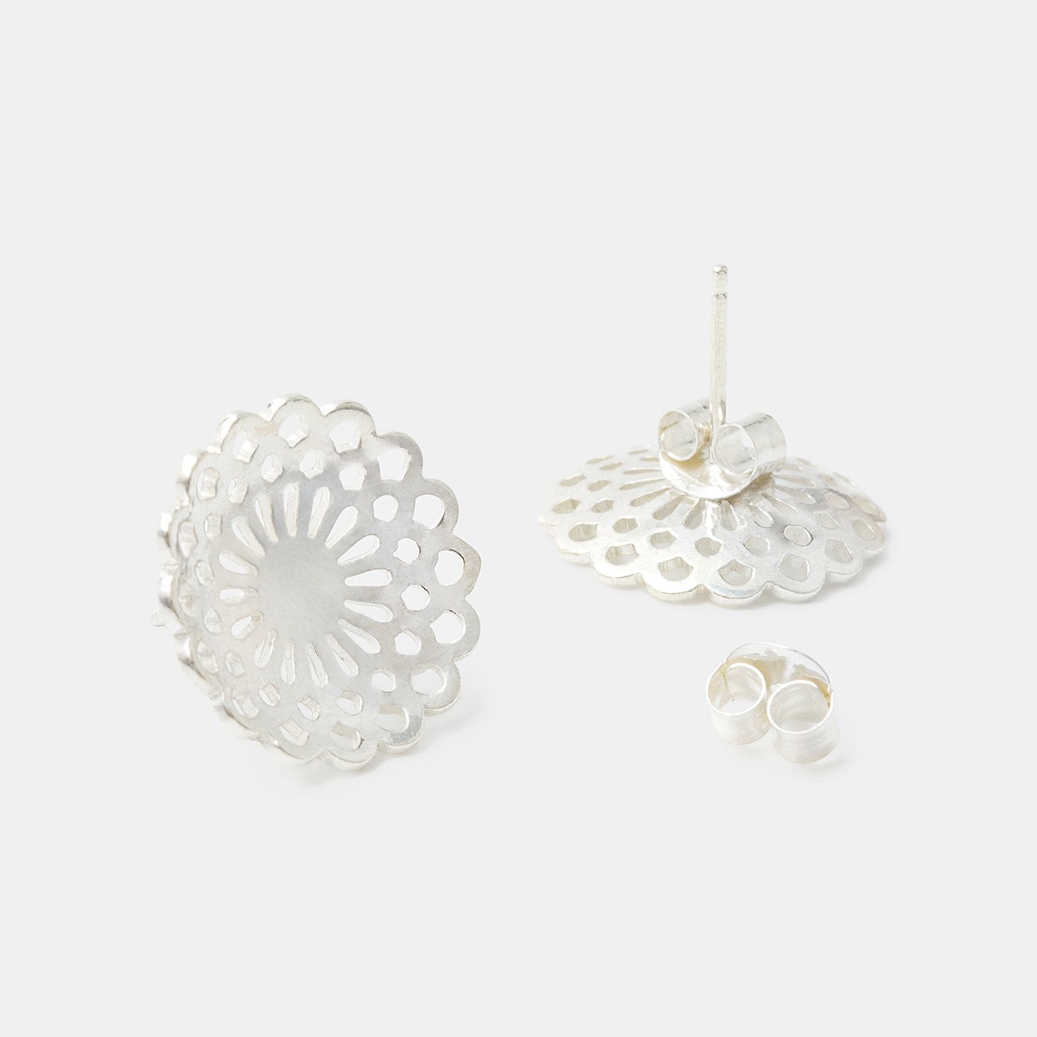 Dahlia stud earrings - Simone Walsh Jewellery Australia