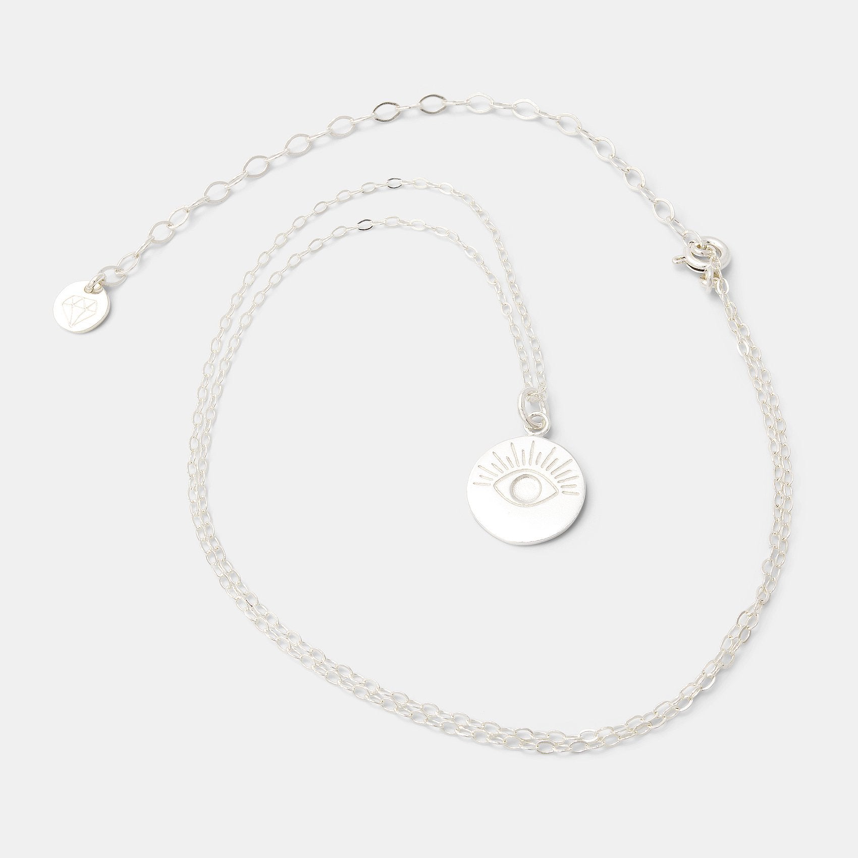 Eye amulet necklace - Simone Walsh Jewellery Australia
