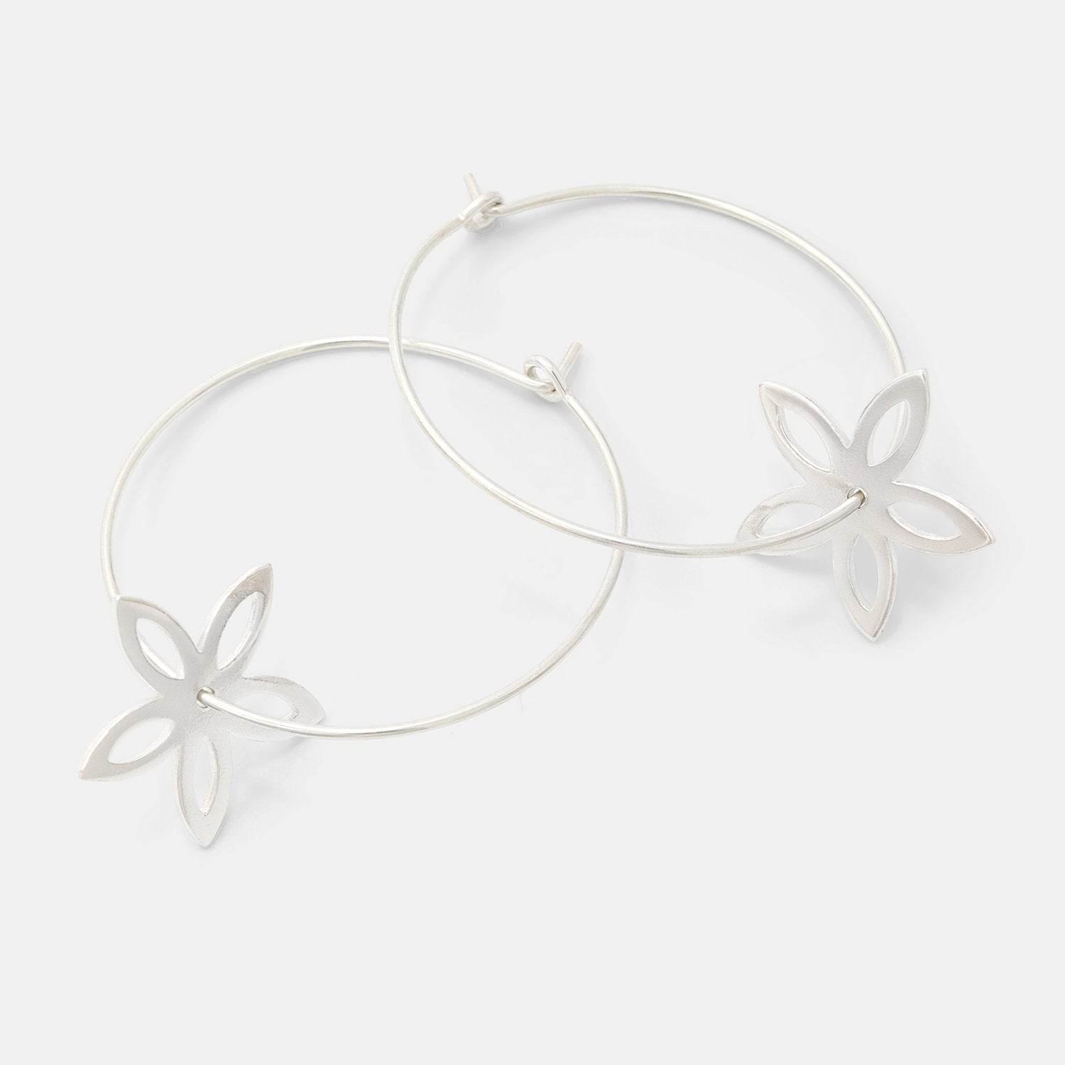 Jasmine hoop earrings - Simone Walsh Jewellery Australia