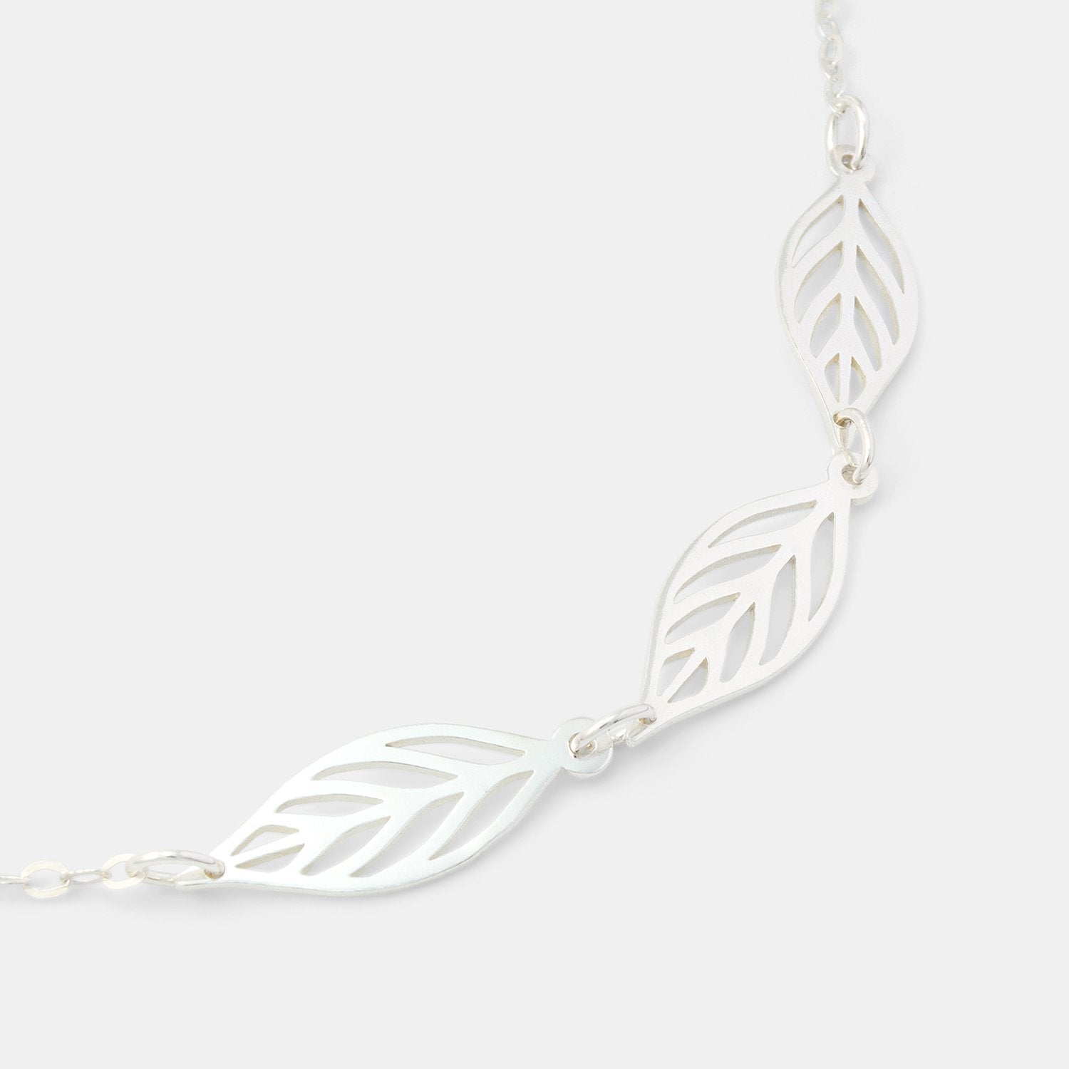 Leaf chain necklace - Simone Walsh Jewellery Australia