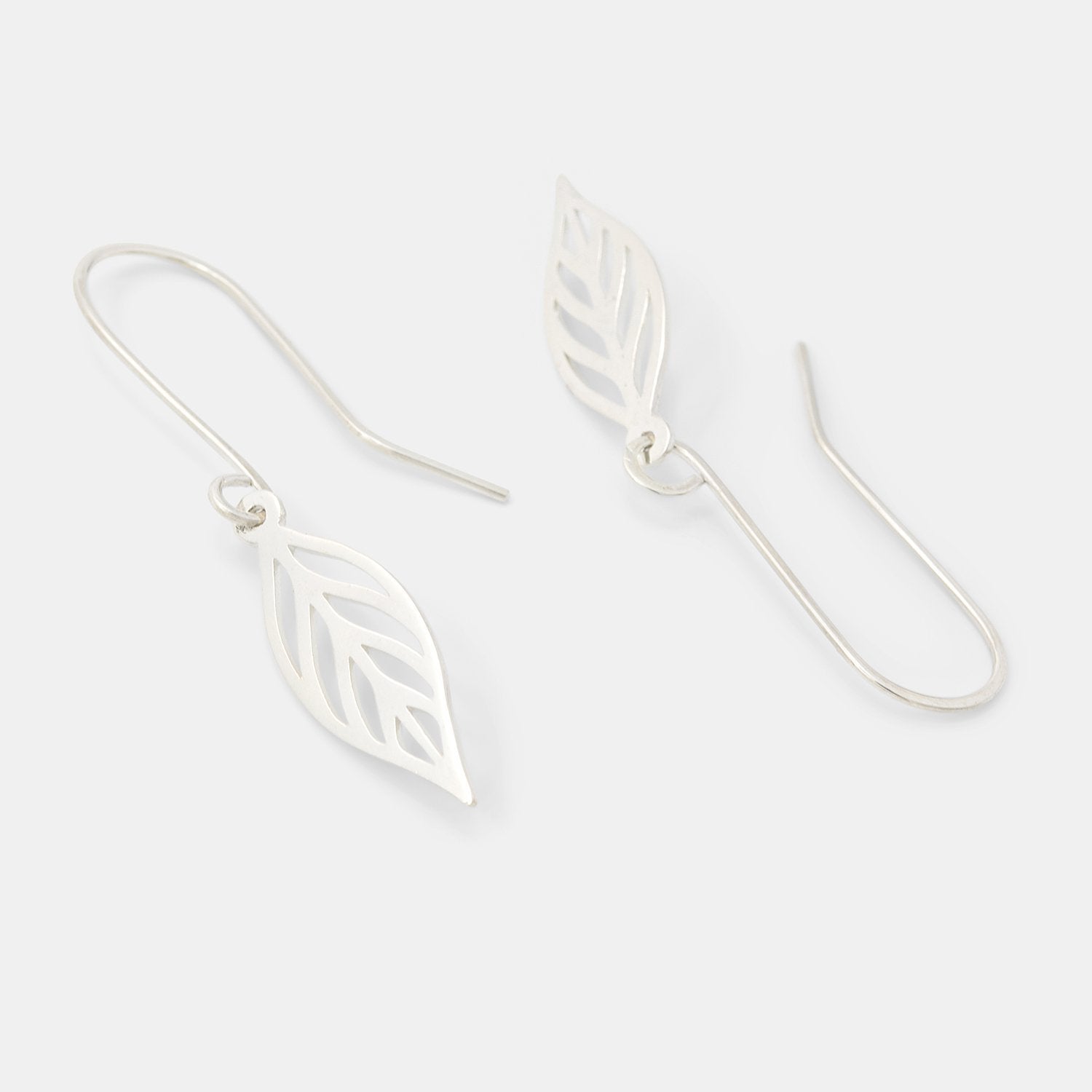 Leaf drop earrings - Simone Walsh Jewellery Australia