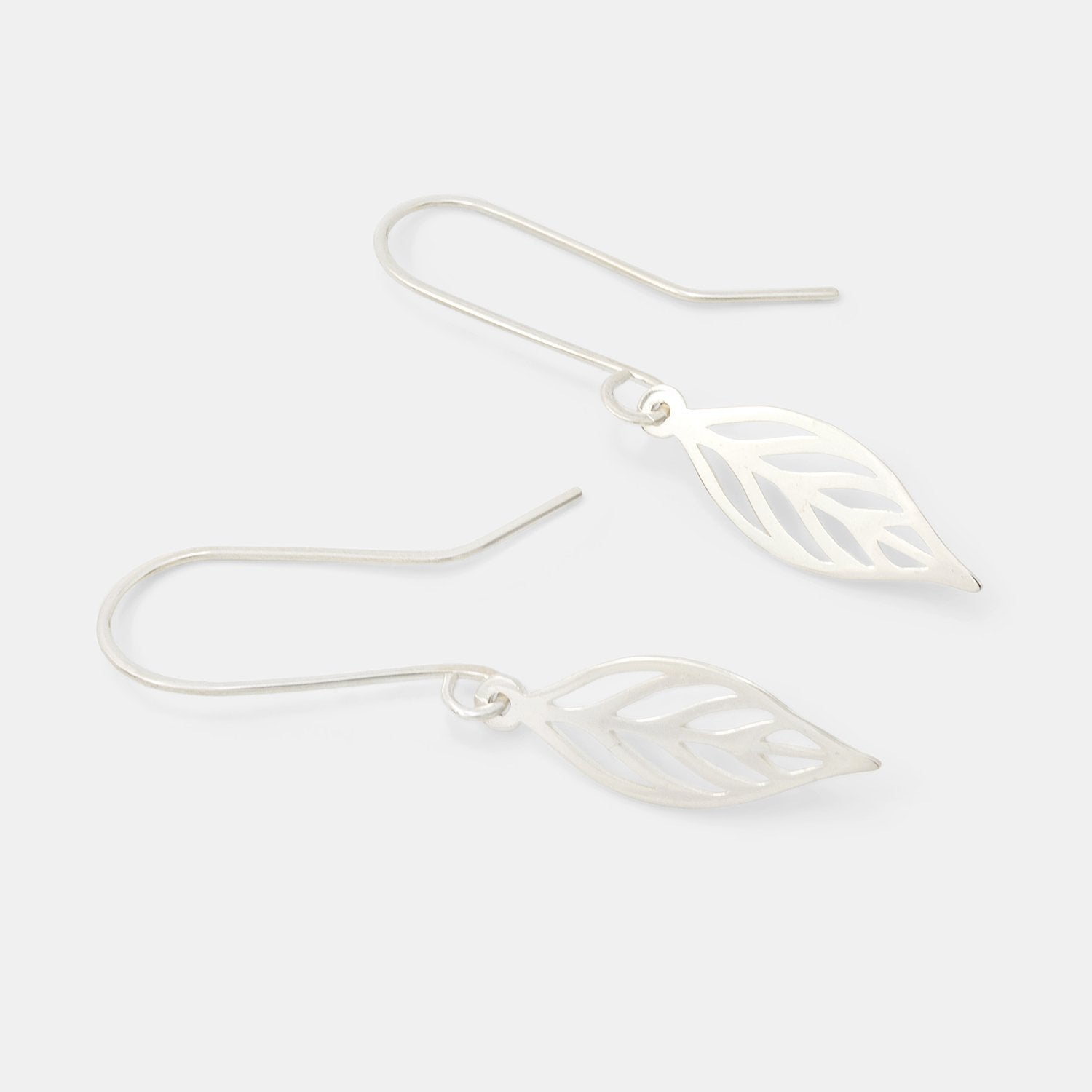 Leaf drop earrings - Simone Walsh Jewellery Australia