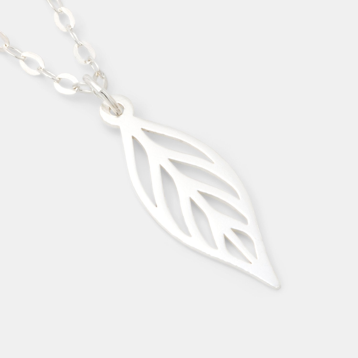 Leaf pendant - Simone Walsh Jewellery Australia