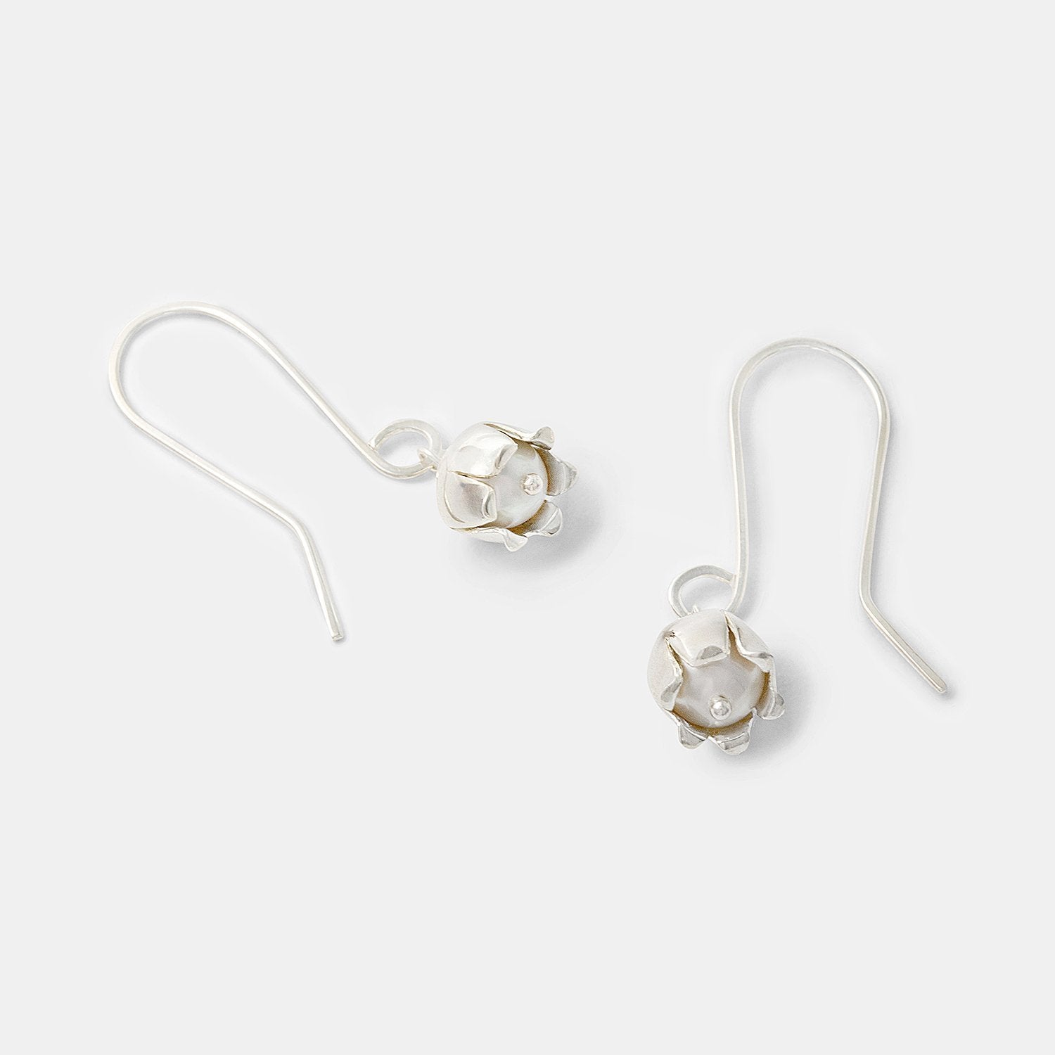 Lily of the valley earrings - Simone Walsh Jewellery Australia