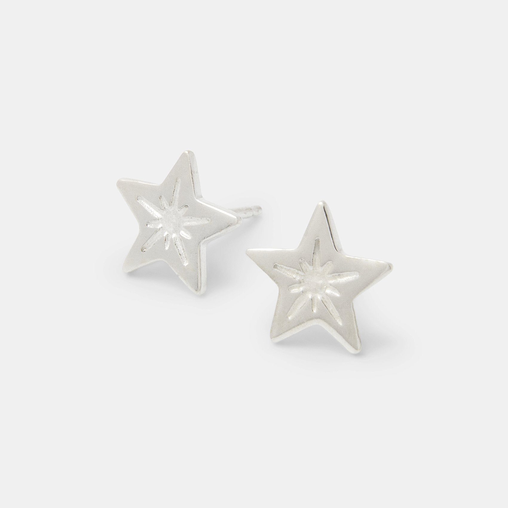 Little Star good Sterling Silver Earrings