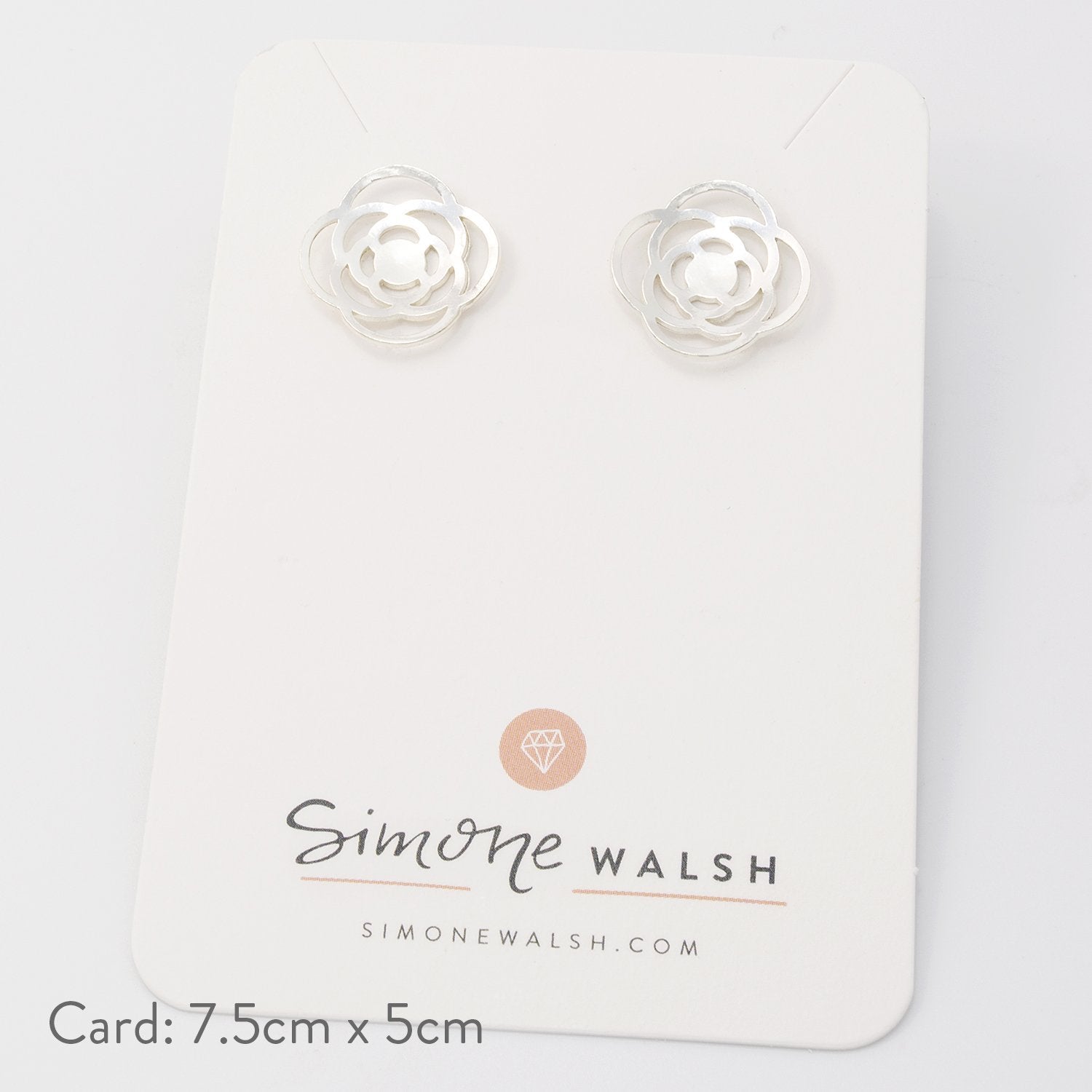 Poppy stud earrings - Simone Walsh Jewellery Australia