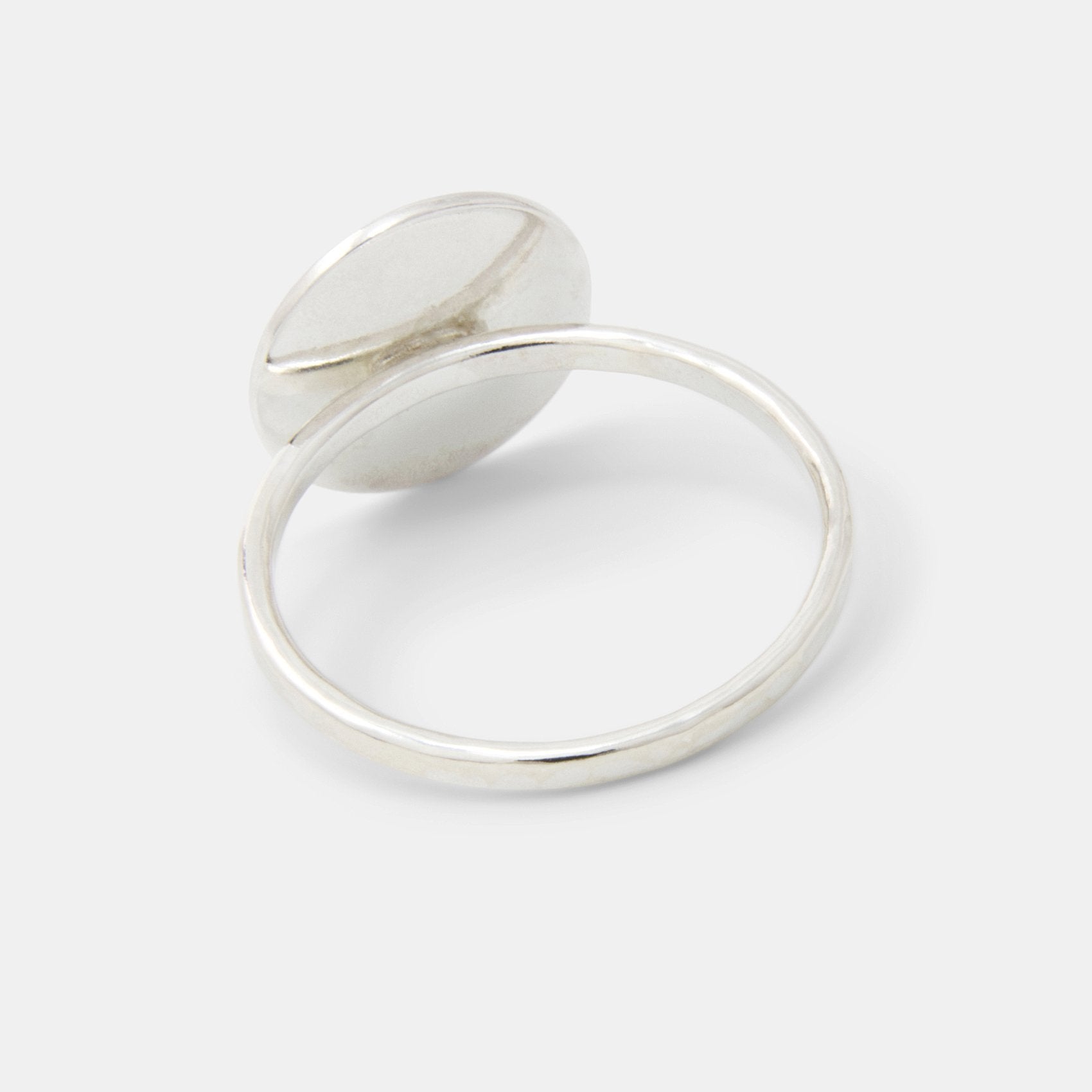 Sea urchin texture silver cocktail ring - Simone Walsh Jewellery Australia