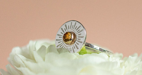 Australian rings for women handmade in gold and sterling silver