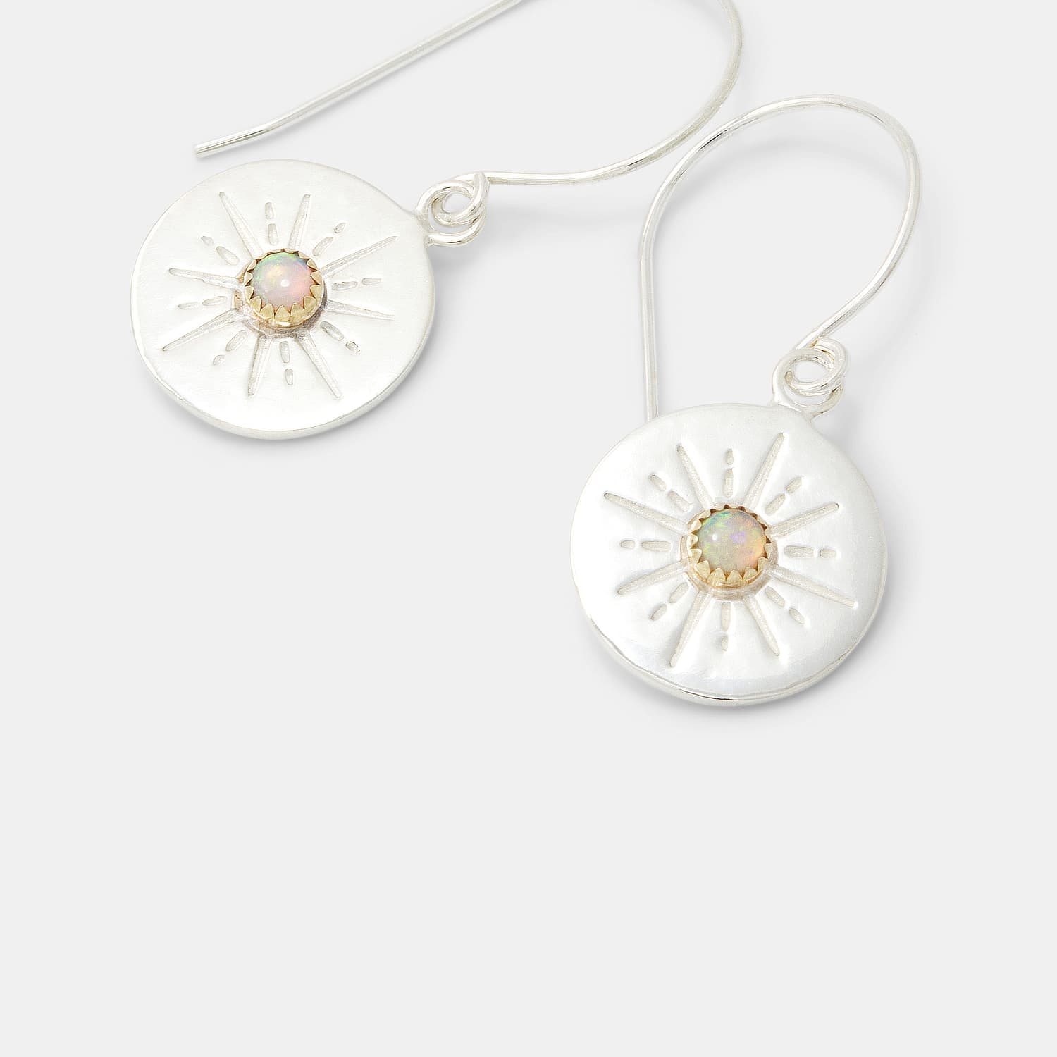 Sterling silver earrings, including drop earrings, studs and hoops - made in Australia