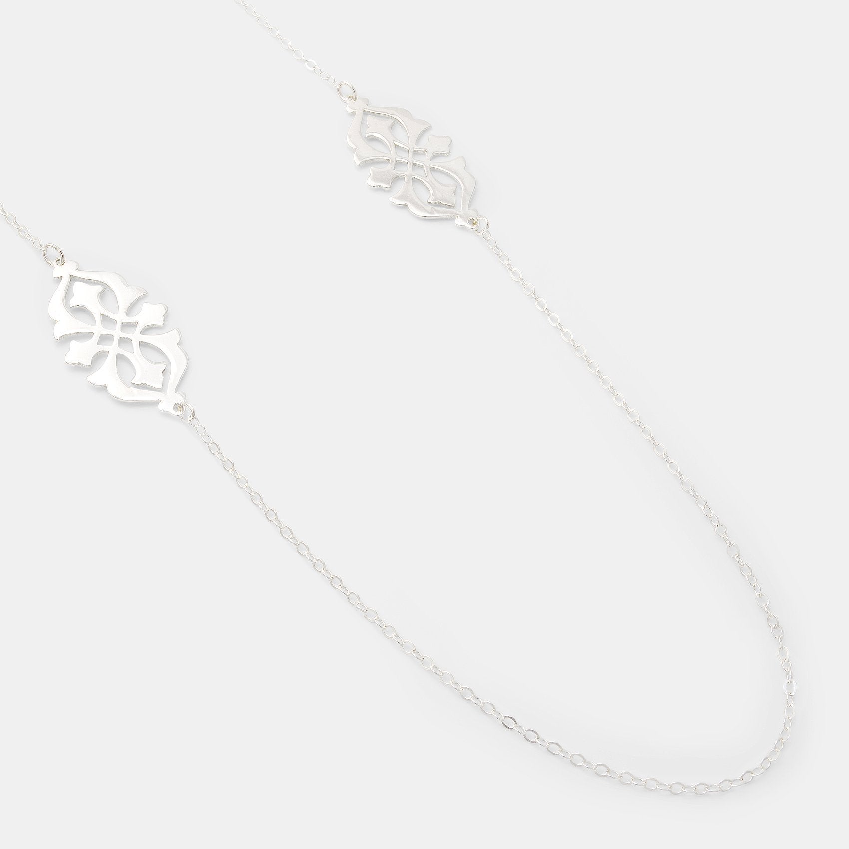 Arabesque long necklace - Simone Walsh Jewellery Australia