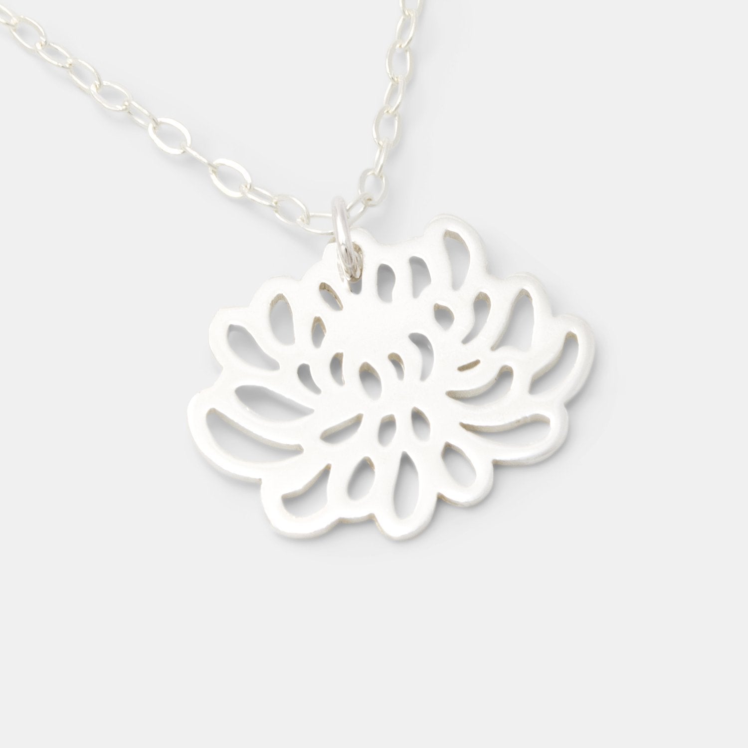 Chrysanthemum pendant - Simone Walsh Jewellery Australia