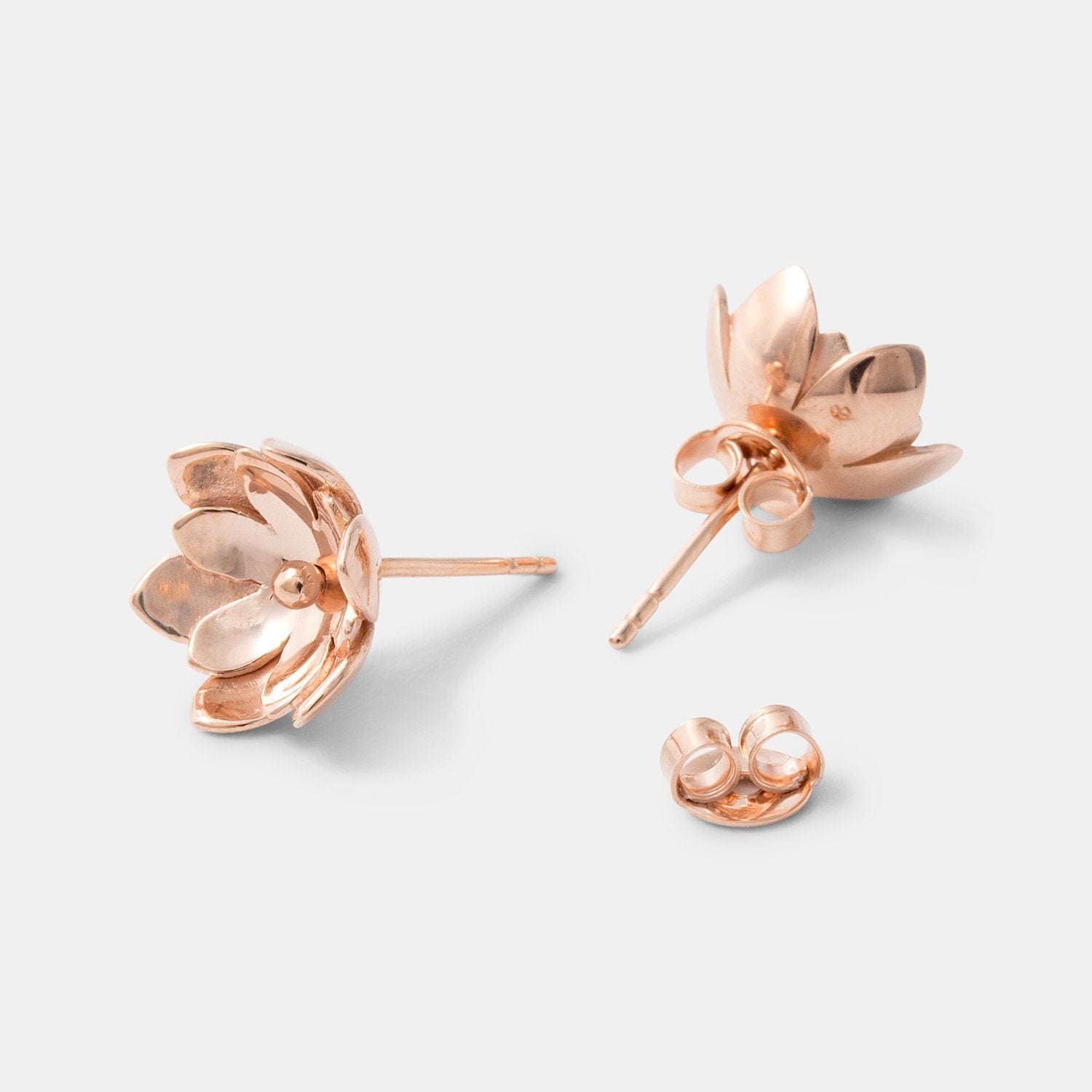 Double tulip stud earrings - Simone Walsh Jewellery Australia