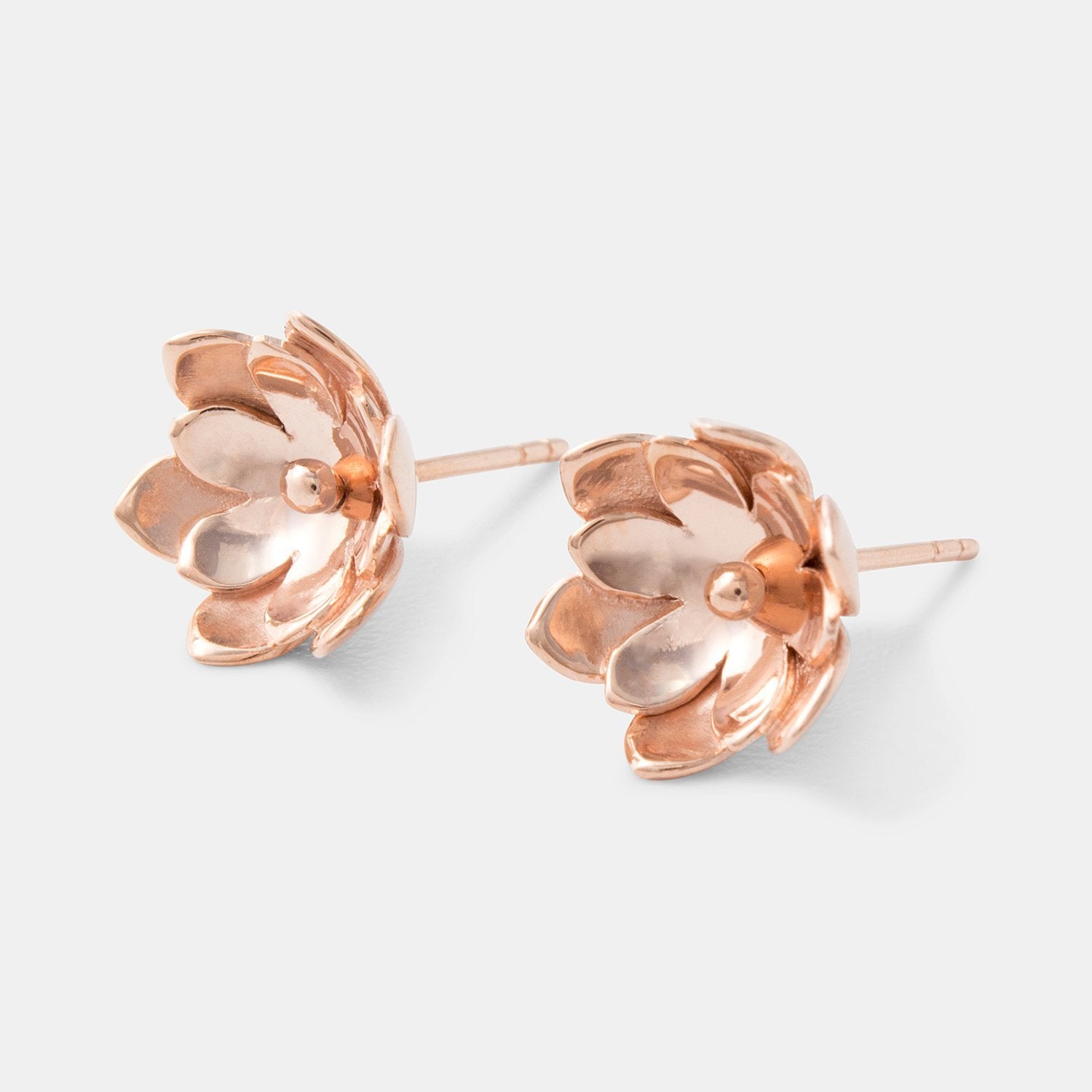 Double tulip stud earrings - Simone Walsh Jewellery Australia