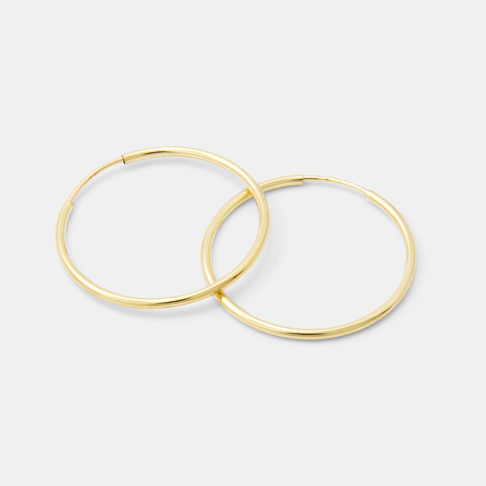 Endless Gold Hoop Earrings (small) - Simone Walsh Jewellery Australia