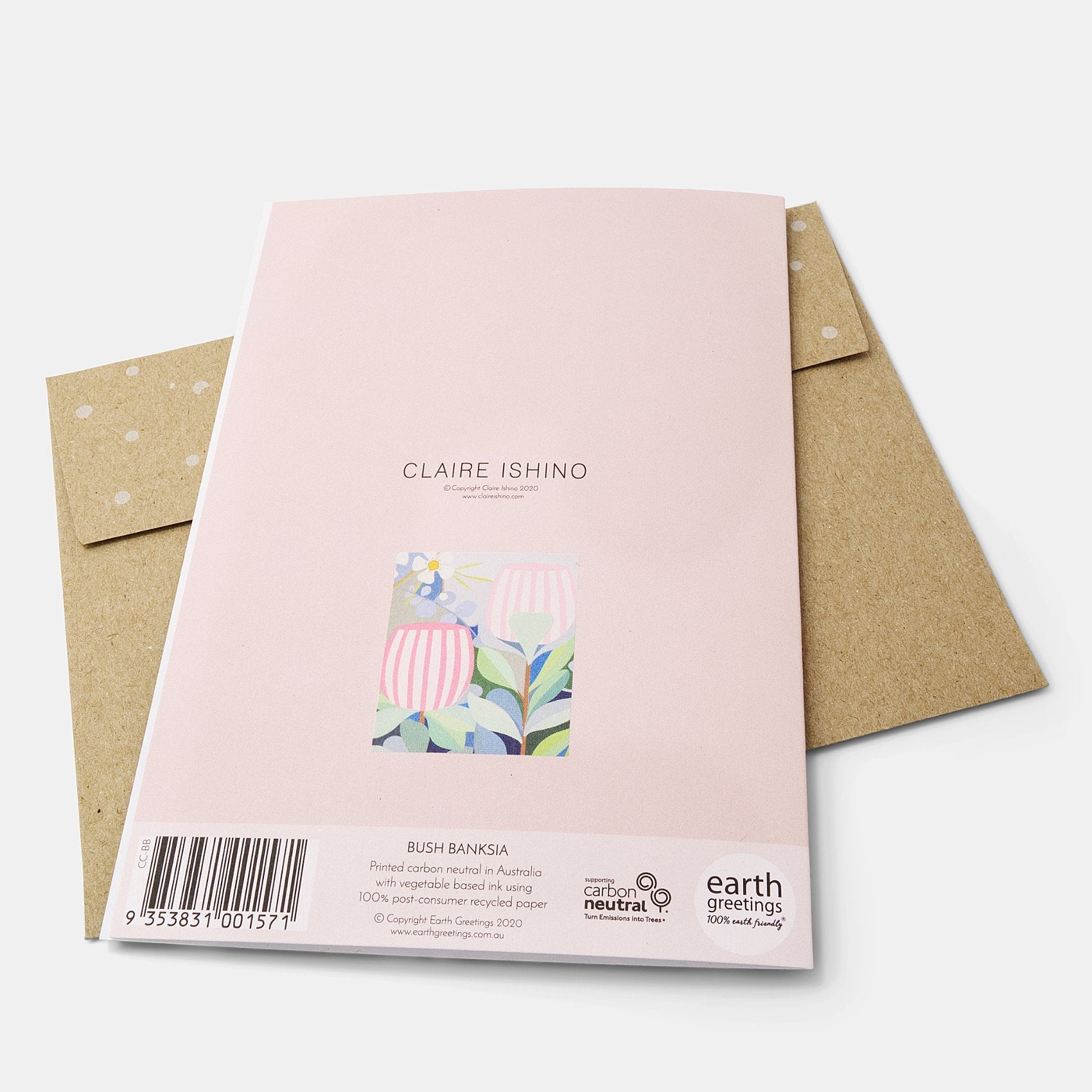 Gift card: bush banksia - Simone Walsh Jewellery Australia