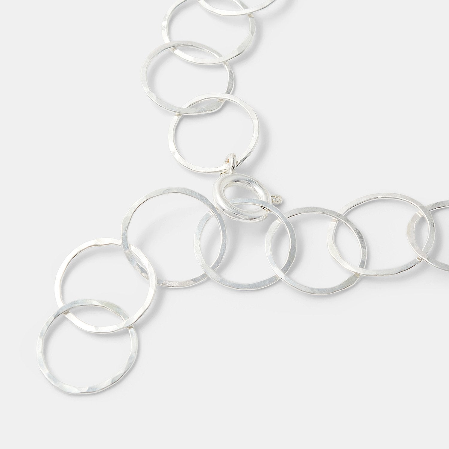 Handmade silver chain bracelet - Simone Walsh Jewellery Australia