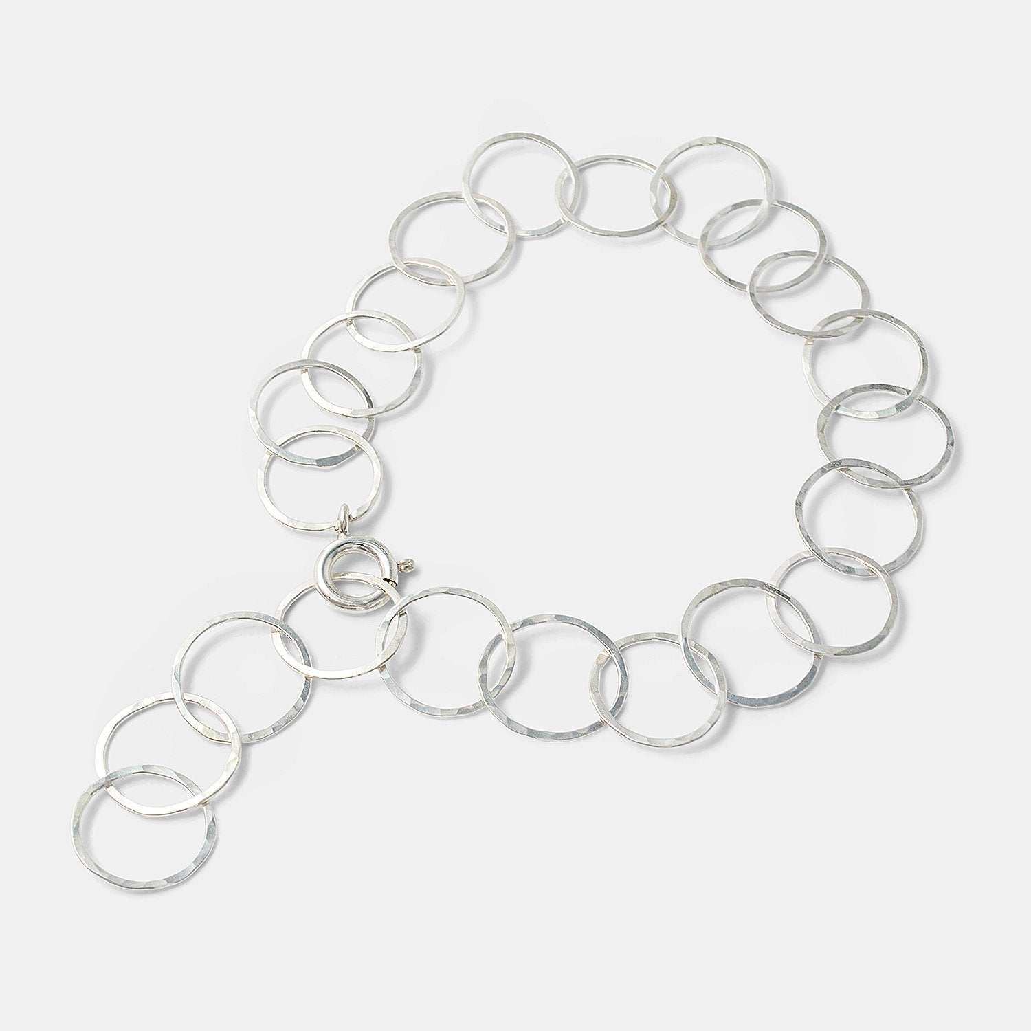 Handmade silver chain bracelet - Simone Walsh Jewellery Australia
