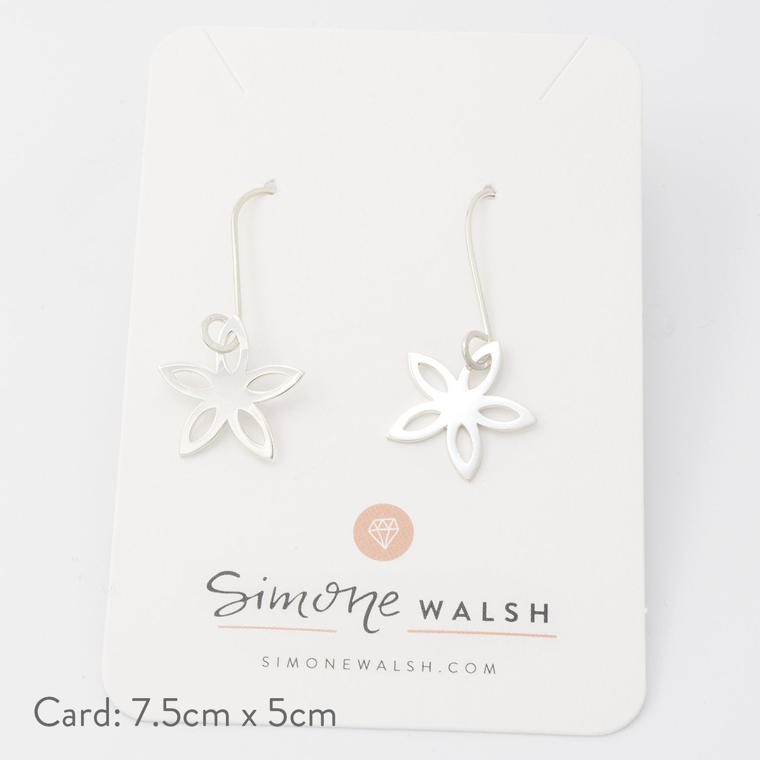 Jasmine drop earrings - Simone Walsh Jewellery Australia