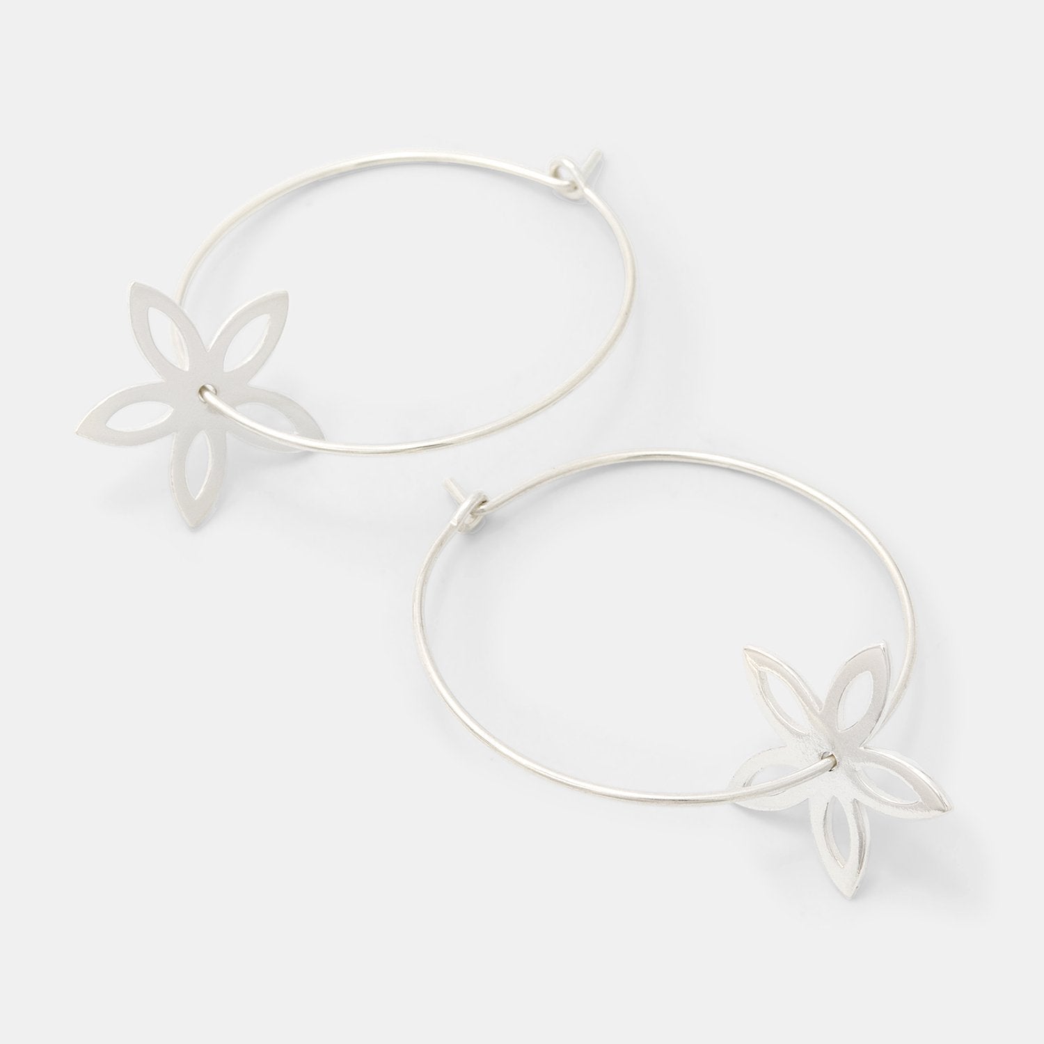 Jasmine hoop earrings - Simone Walsh Jewellery Australia