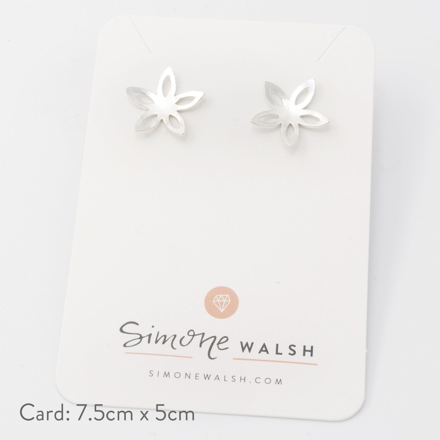 Jasmine stud earrings - Simone Walsh Jewellery Australia