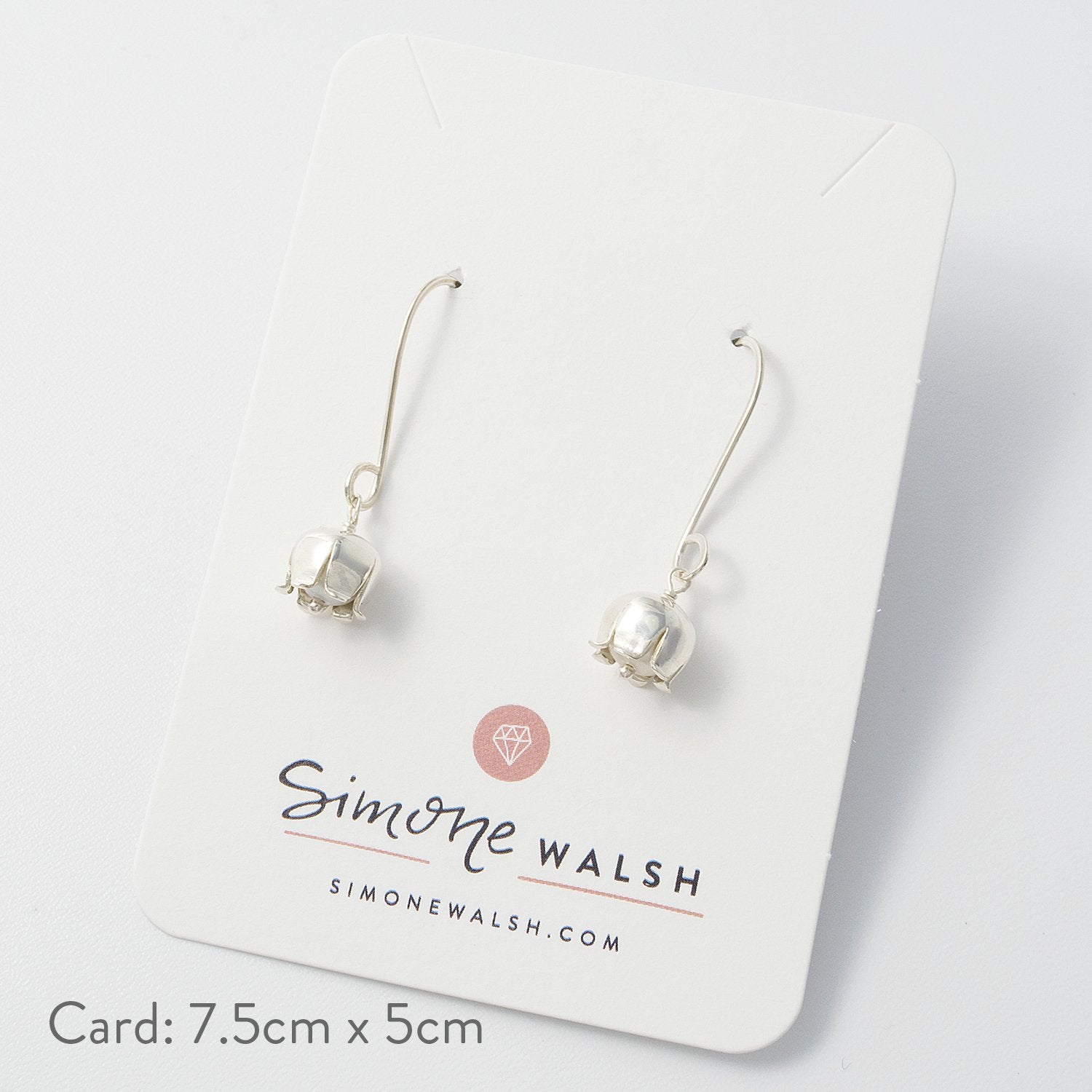 Lily of the valley earrings - Simone Walsh Jewellery Australia