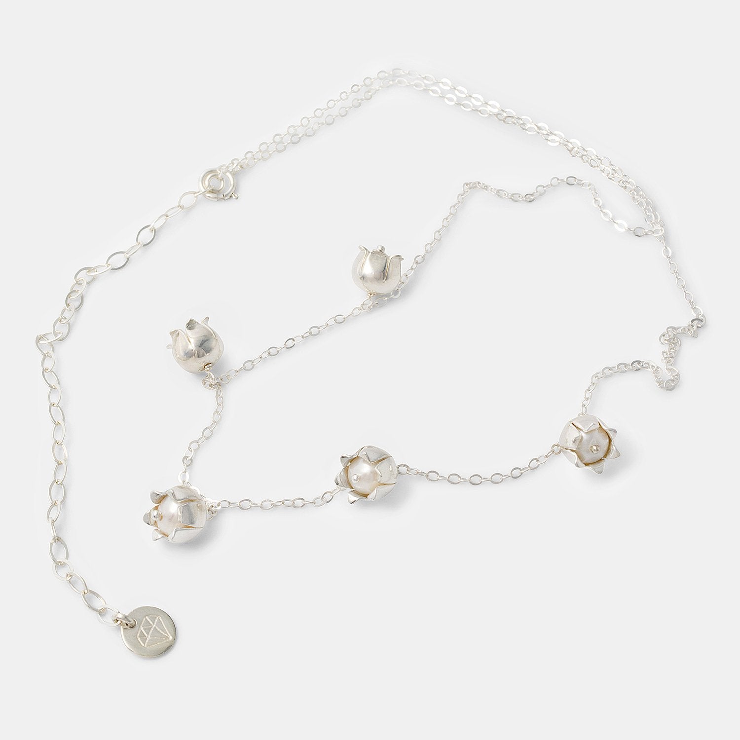 Lily of the valley necklace - Simone Walsh Jewellery Australia