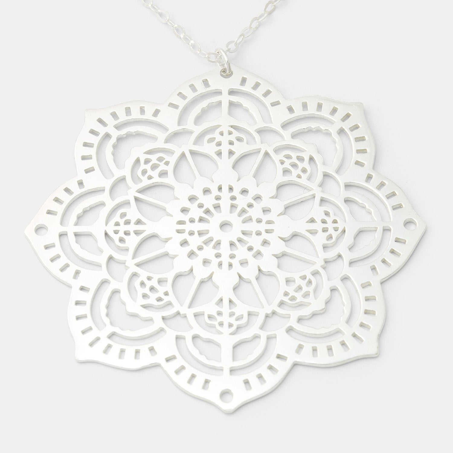 Mehndi mandala pendant - Simone Walsh Jewellery Australia