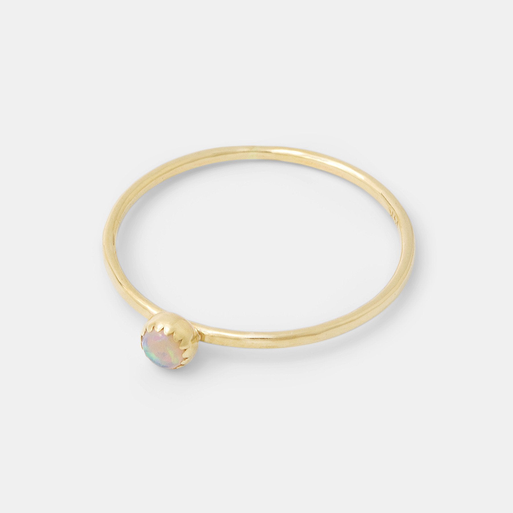 14k solid store gold stacking rings