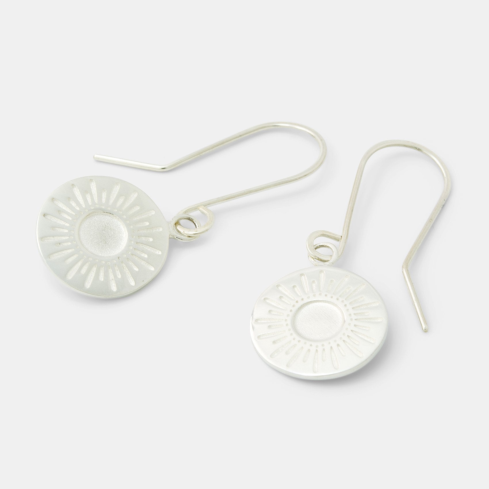 Sunburst amulet earrings - Simone Walsh Jewellery Australia