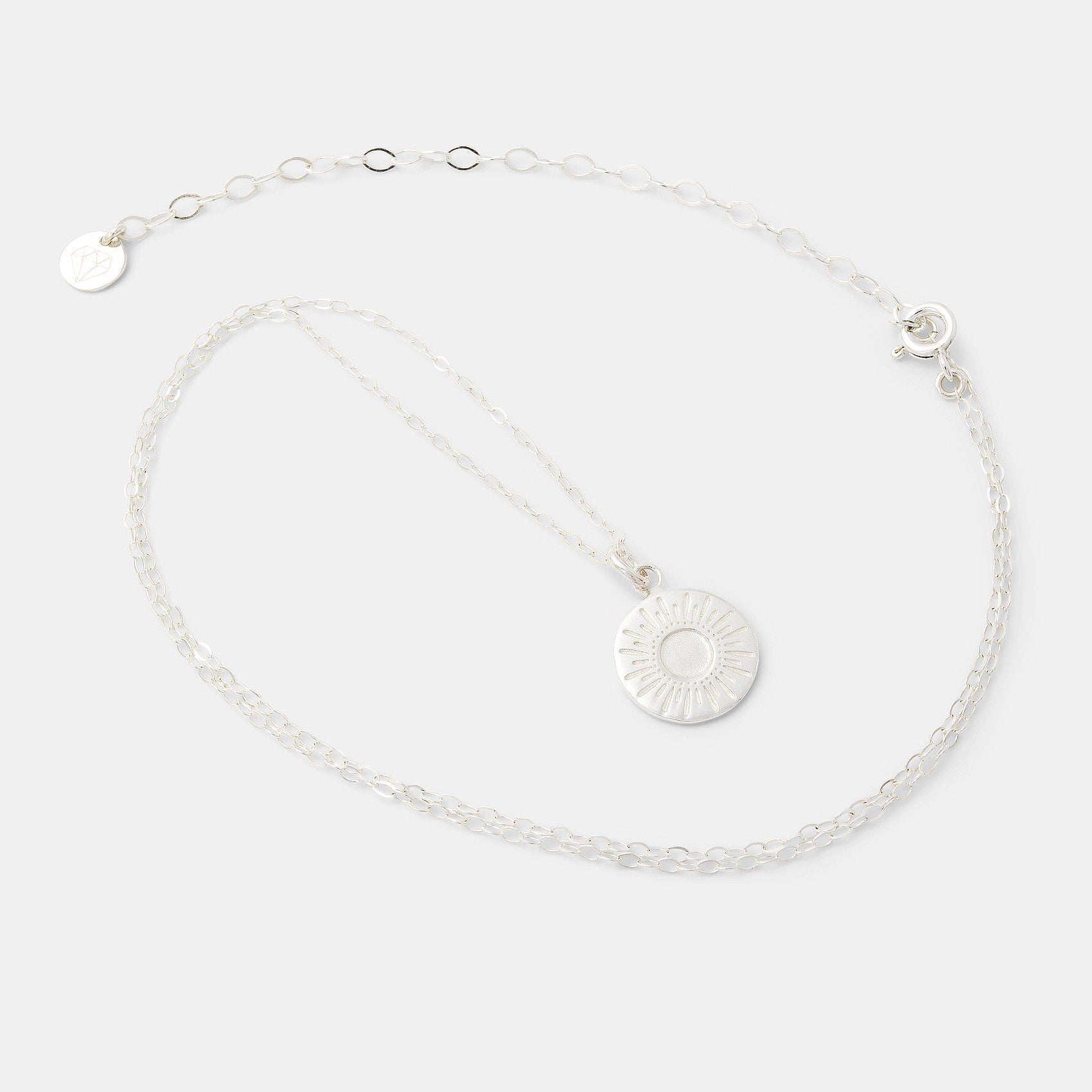 Sunburst amulet necklace - Simone Walsh Jewellery Australia